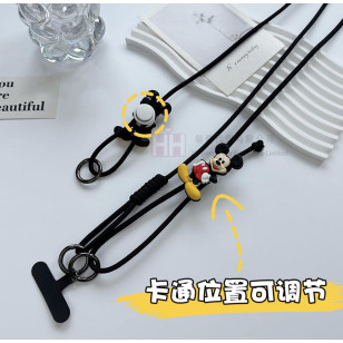 可調節編織手機方便繩－2H-GP0131